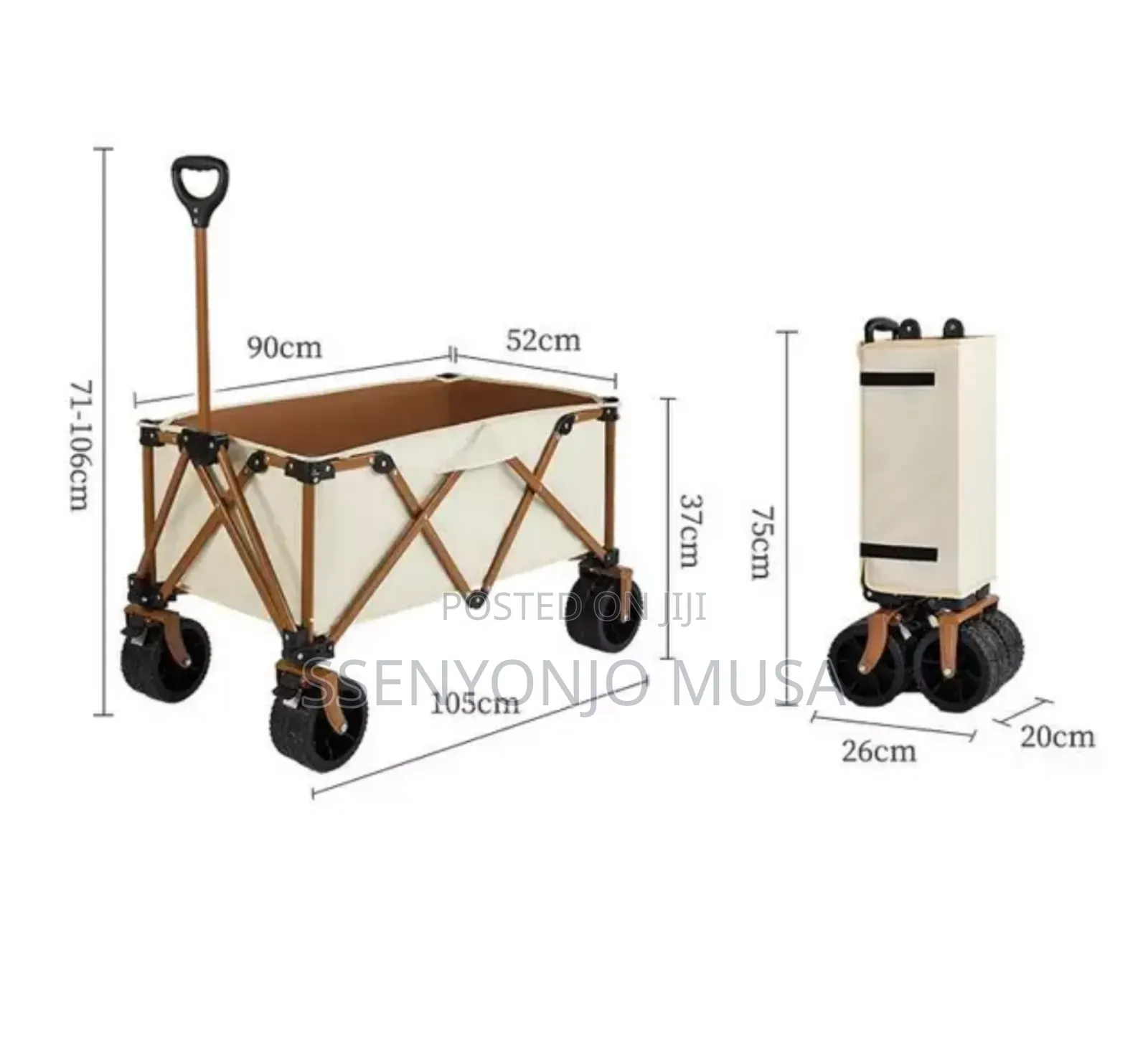 Outdoor Folding Utility Wagon