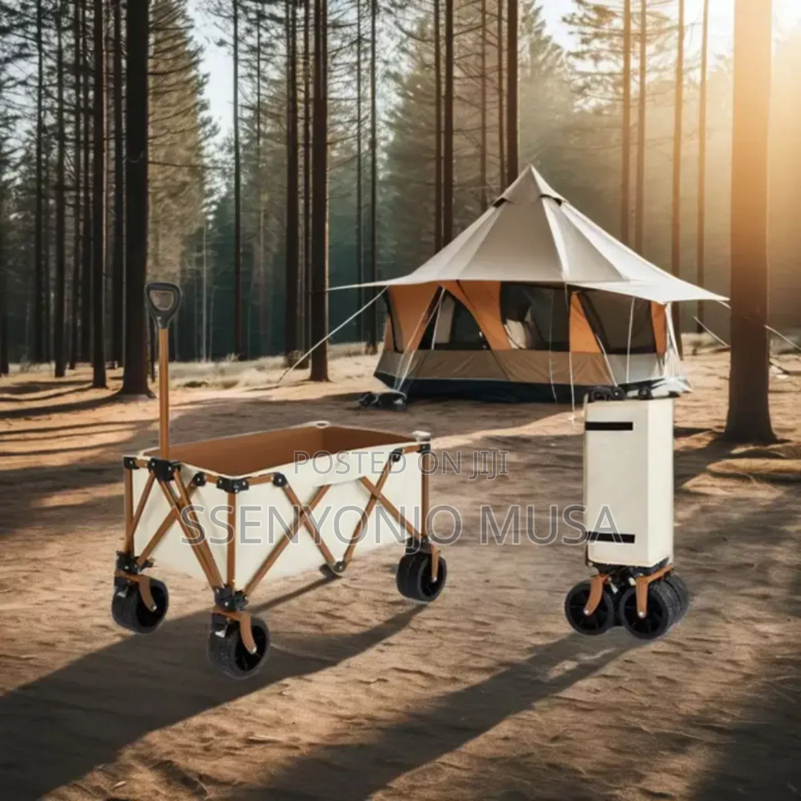 Outdoor Folding Utility Wagon