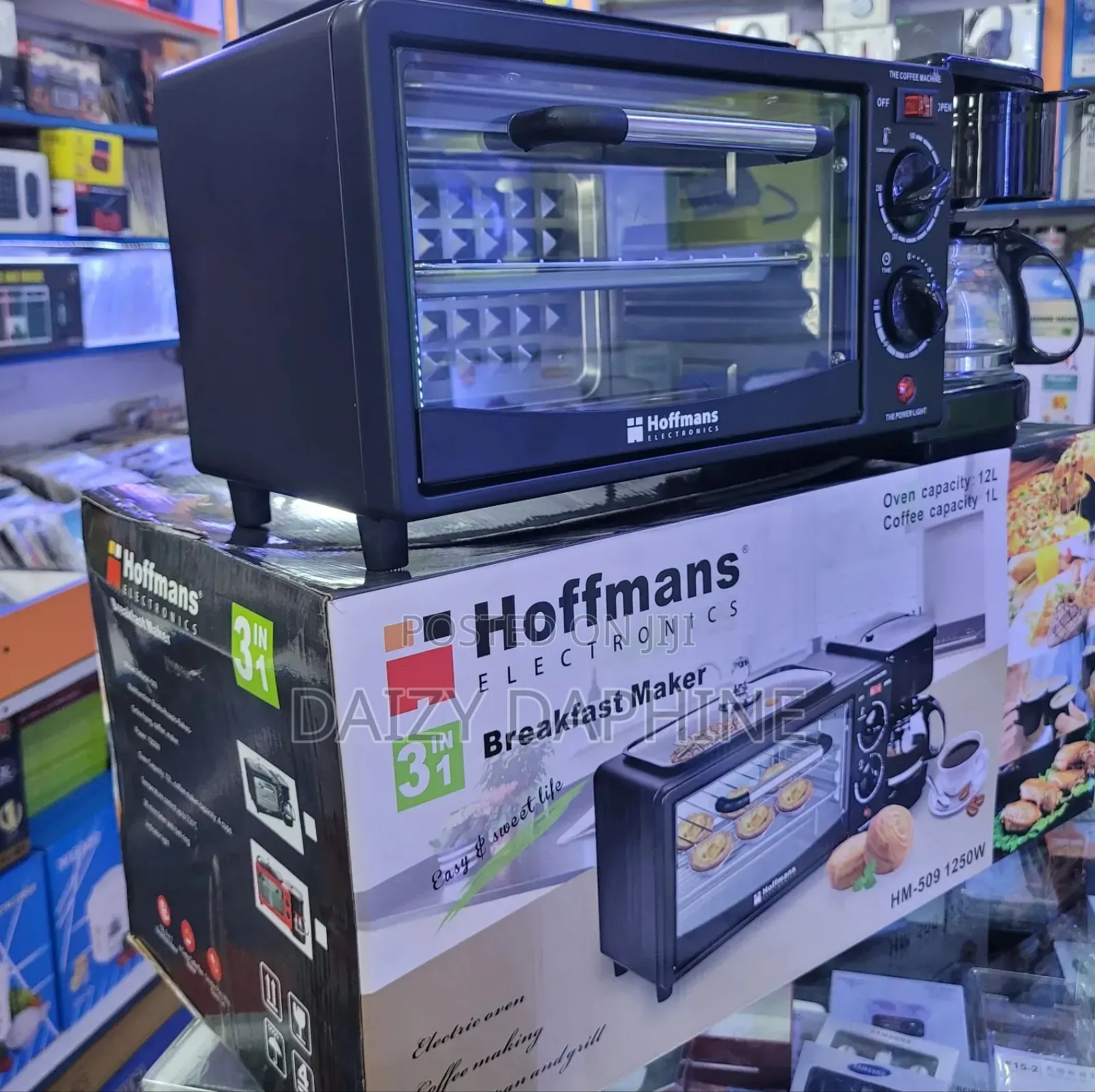 Electric Hoffman Breakfast Maker/3 in 1 Break Fast Maker