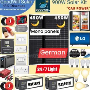 900W Solar Complete System/ German Made