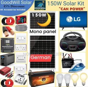 150W Solar Energy Complete System