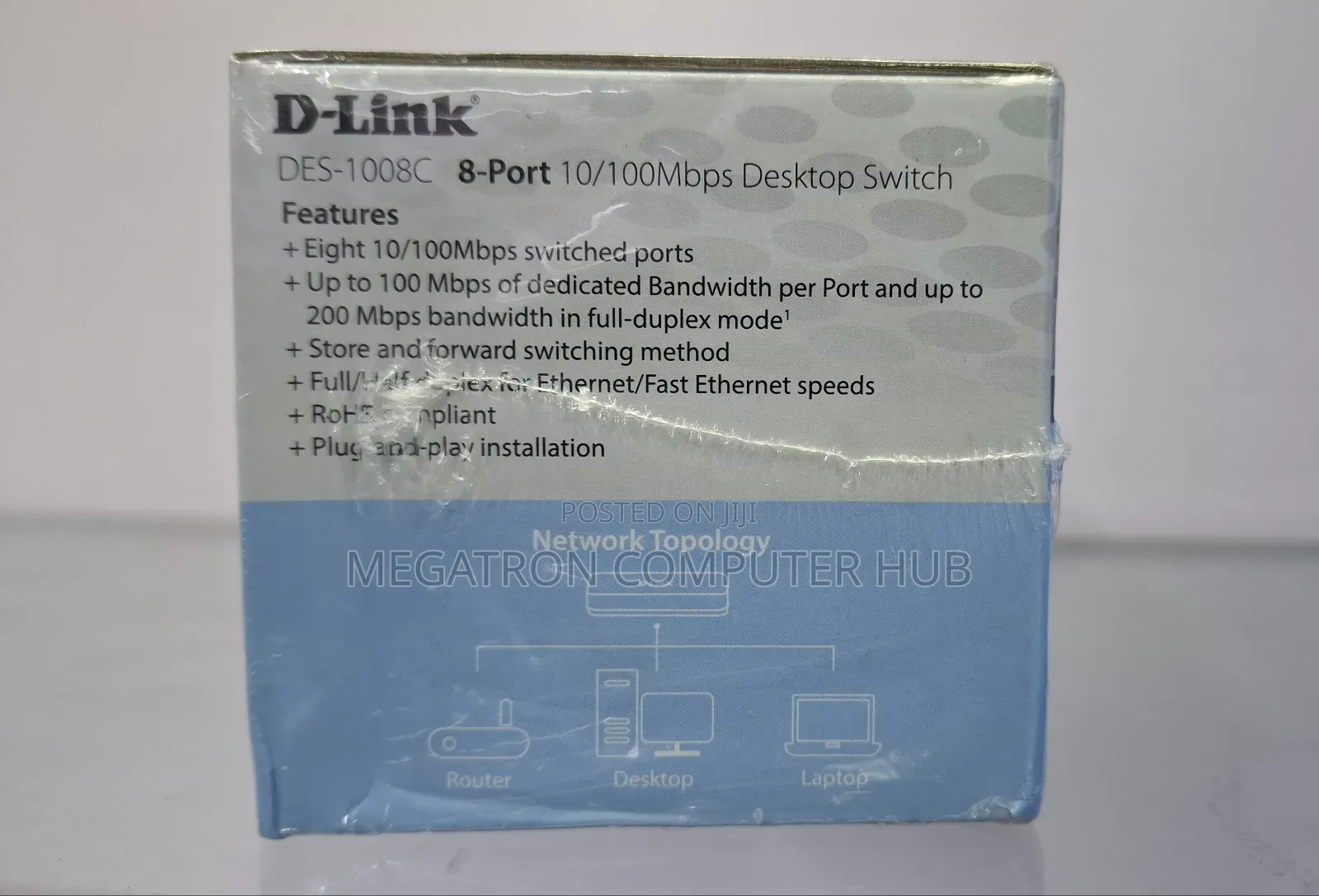Dlink Swicth 8 Port 10/100