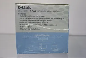 Dlink Swicth 8 Port 10/100