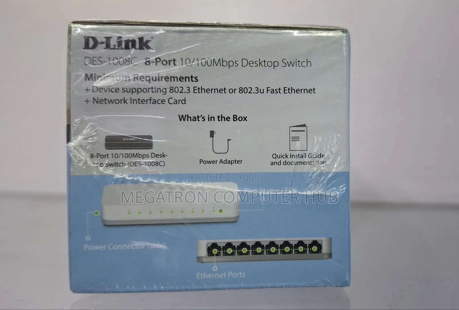 Dlink Swicth 8 Port 10/100