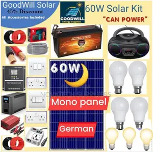 60W Solar Energy Complete System