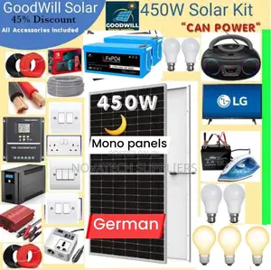 450W Solar Energy System Full Kit/ Mono Panel