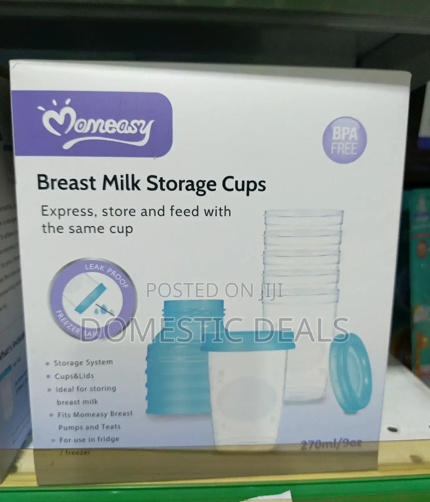 Breast Milk Storage Cups