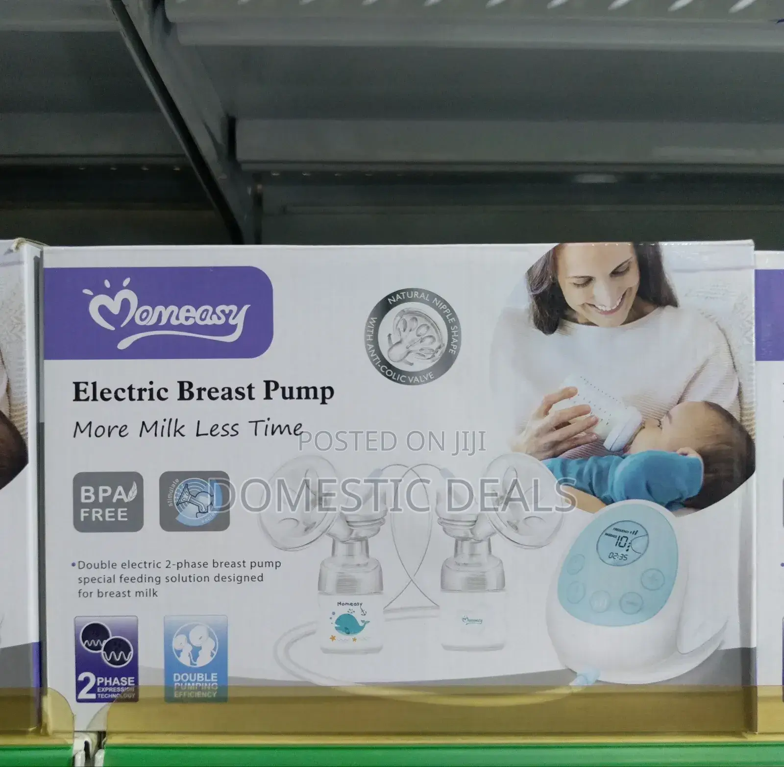 Momeasy Electric Double Breast Pump