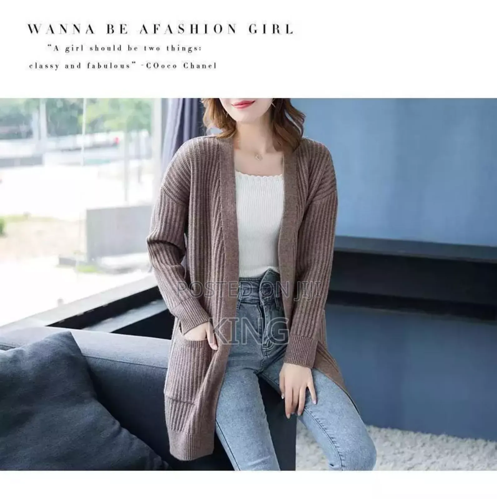 Fav Cardigan Long Sweater