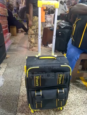 Original Cloth Travelling Suitcase. Small. ( Black)