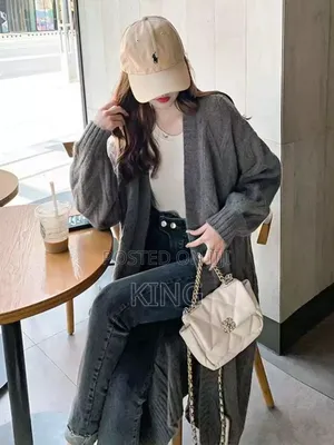 Define Cardigan Long Sweater