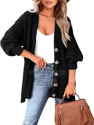 Global Cardigan Long Sweater