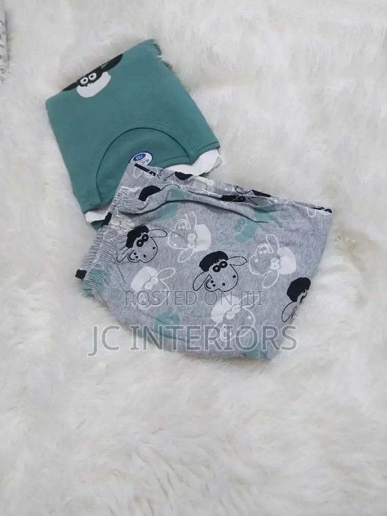 Grey Shirt, Blue Pant Pyjamas