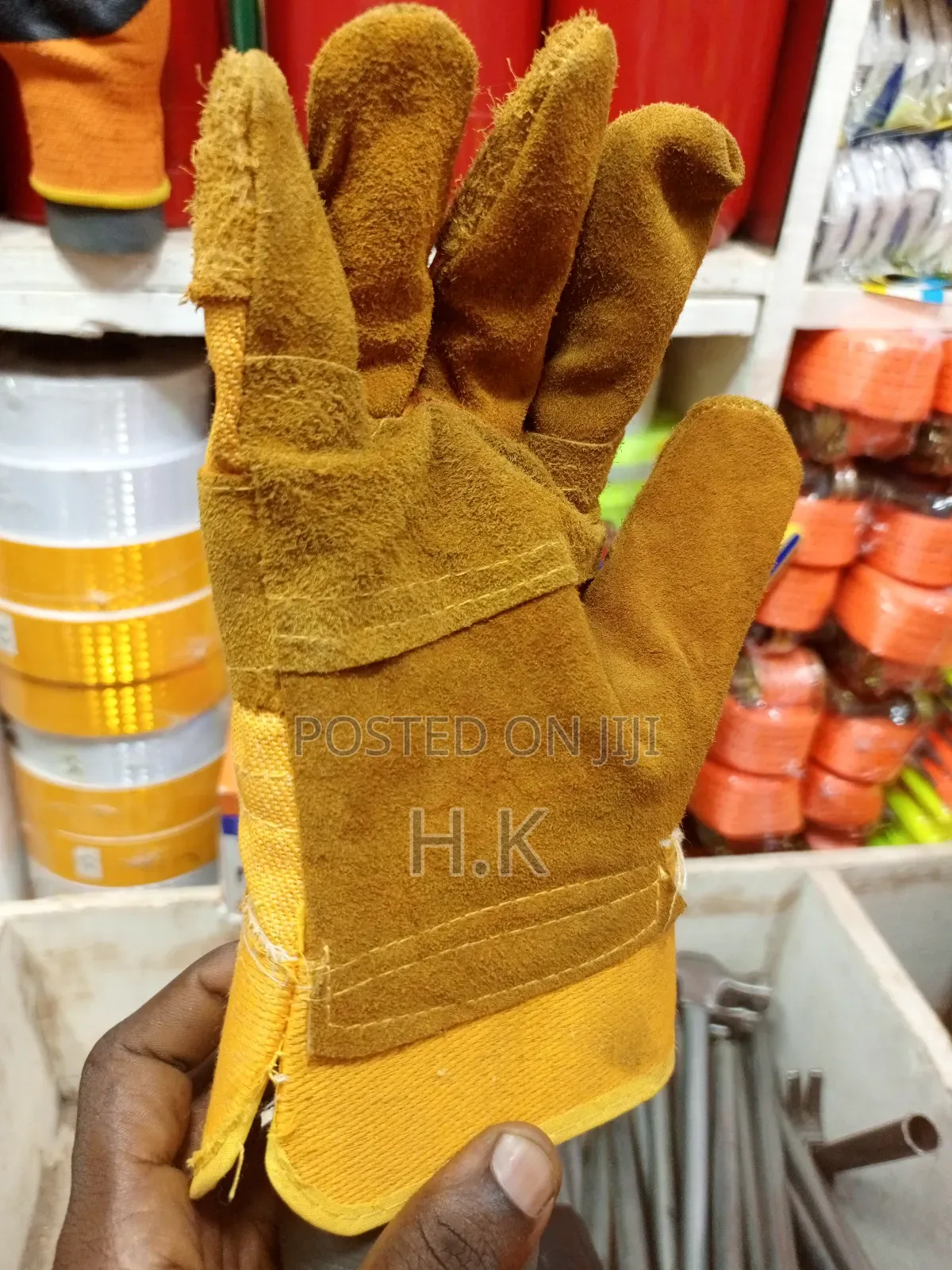 Leather Work Gloves