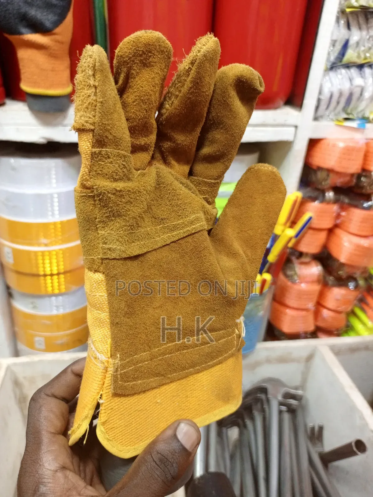 Leather Work Gloves