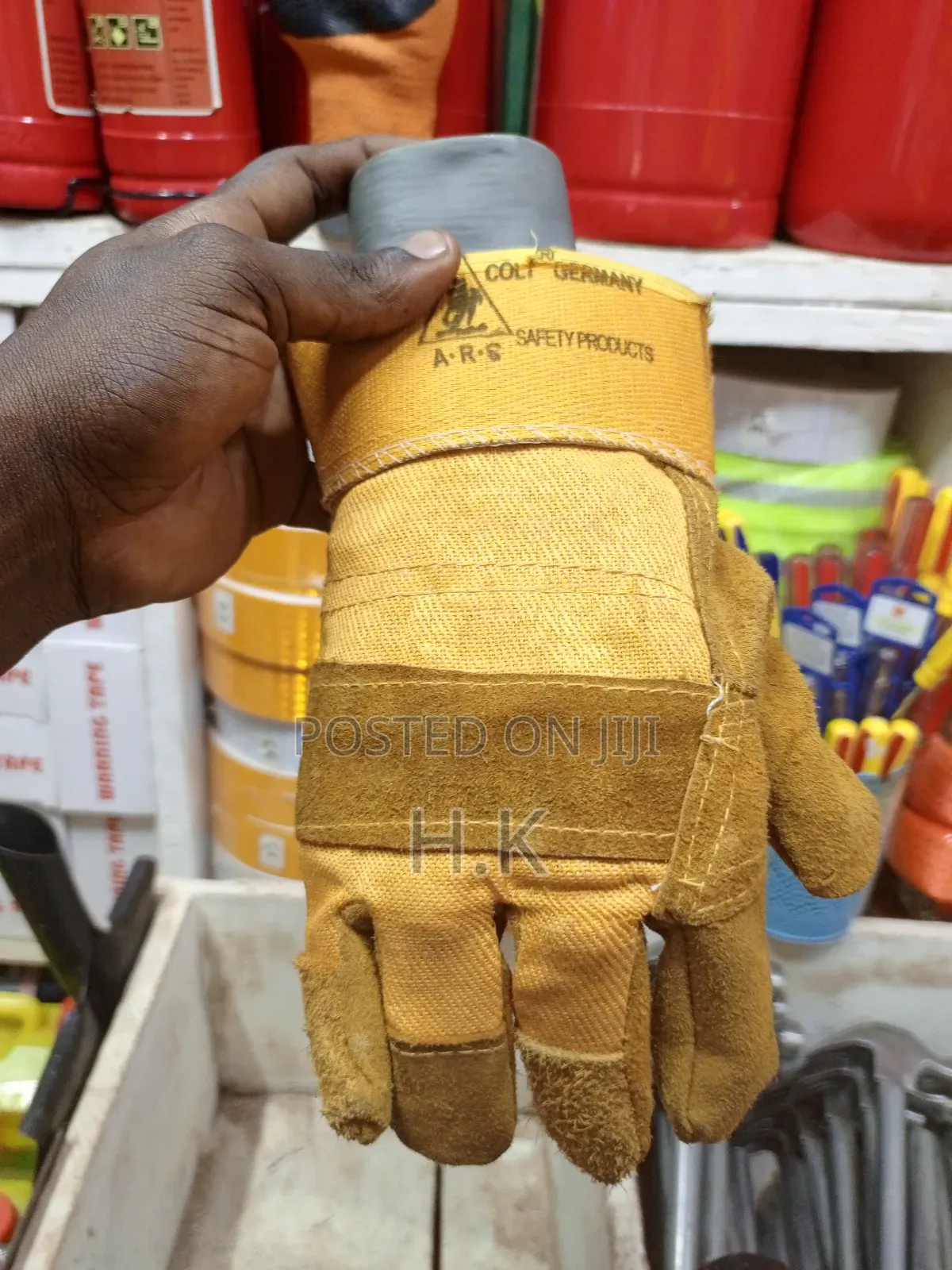 Leather Work Gloves
