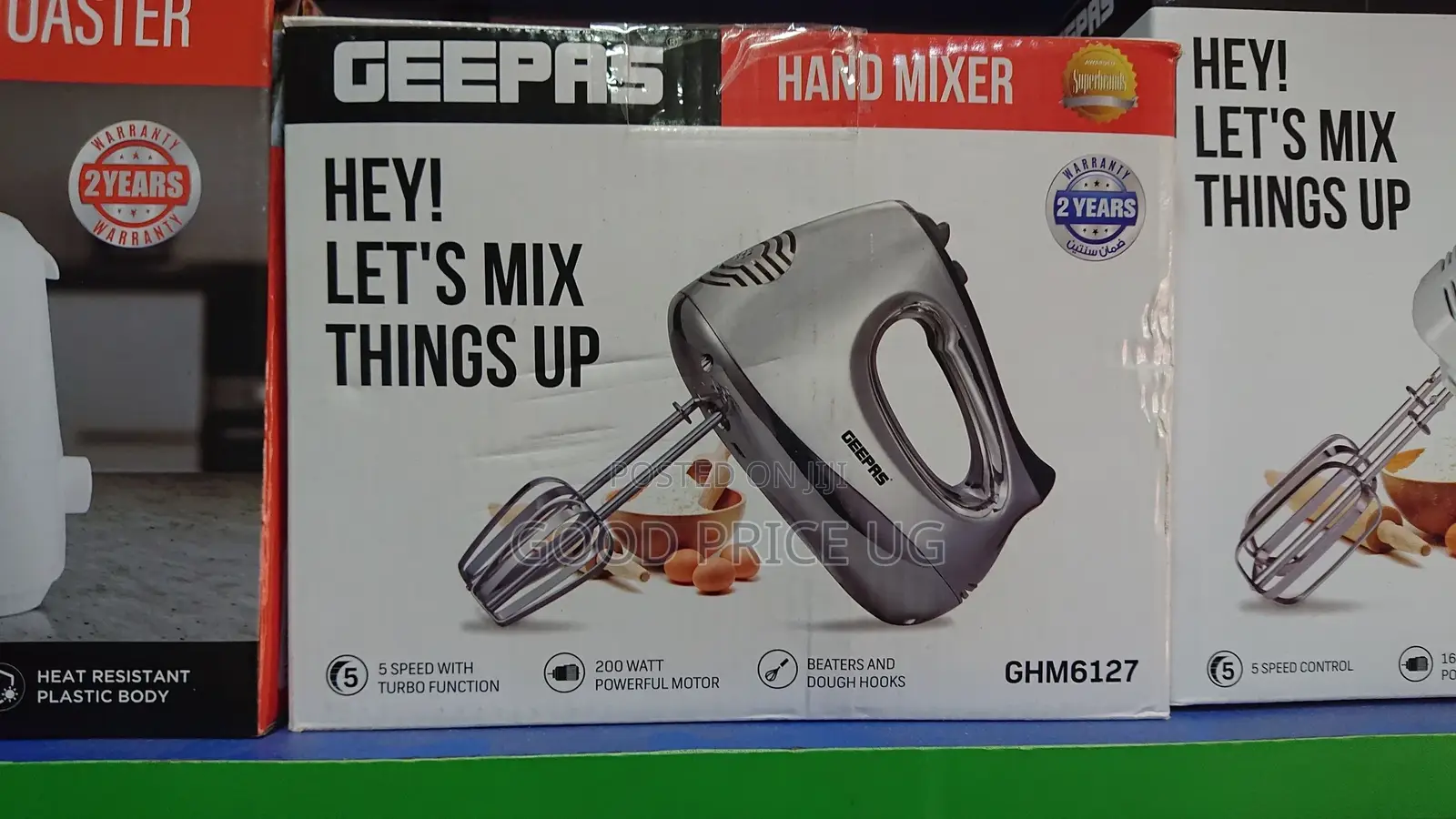 Geepas Hand Mixer GHM6127