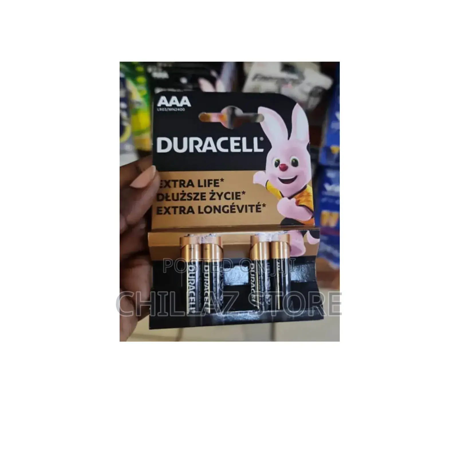 Dura Cell Batteries.