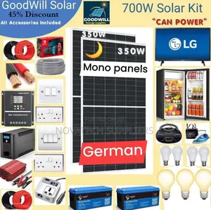 700W Solar Energy System Full Kit / Durable Solar Products