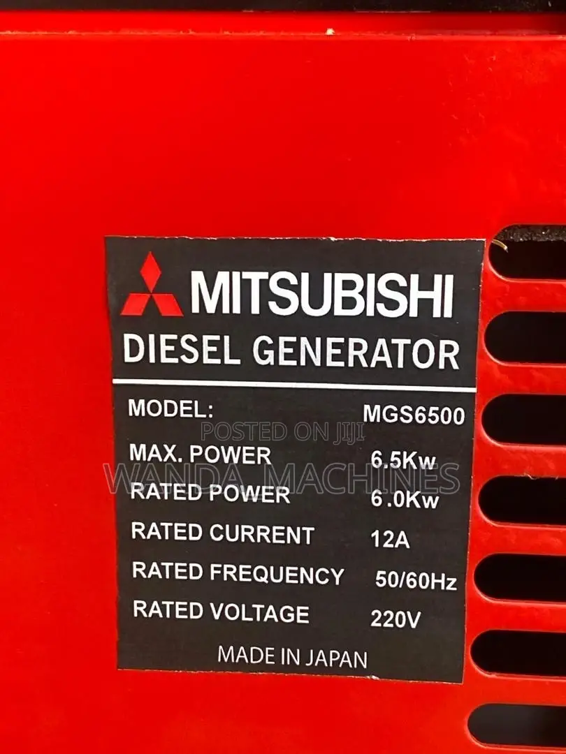 Diesel Generator 6.5kw