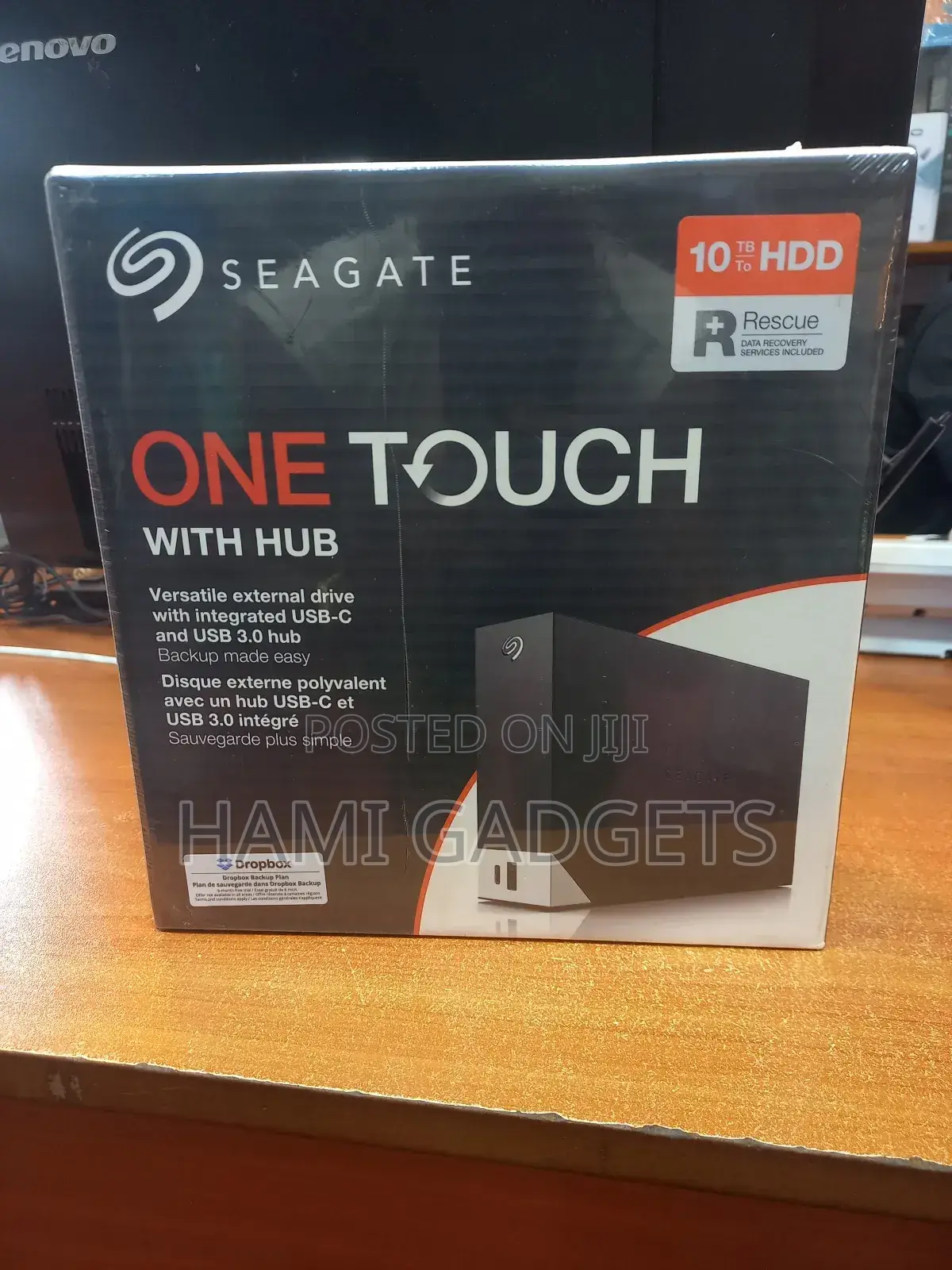 Seagate 10tb HDD One Touch With Hub