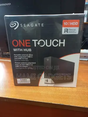 Seagate 10tb HDD One Touch With Hub