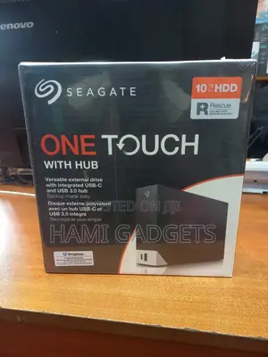 Seagate 10tb HDD One Touch With Hub