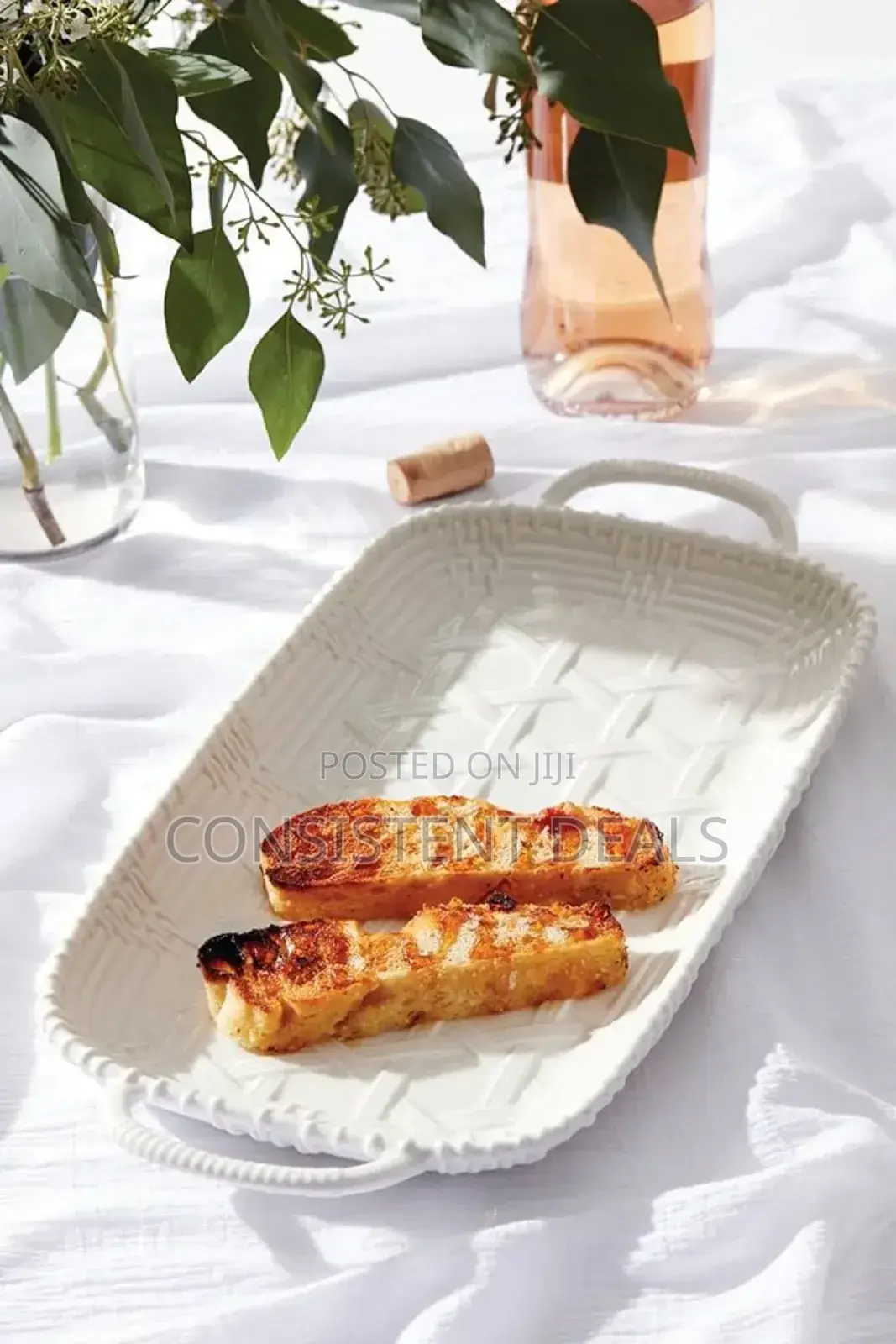 Ceramic Food Serving Tray