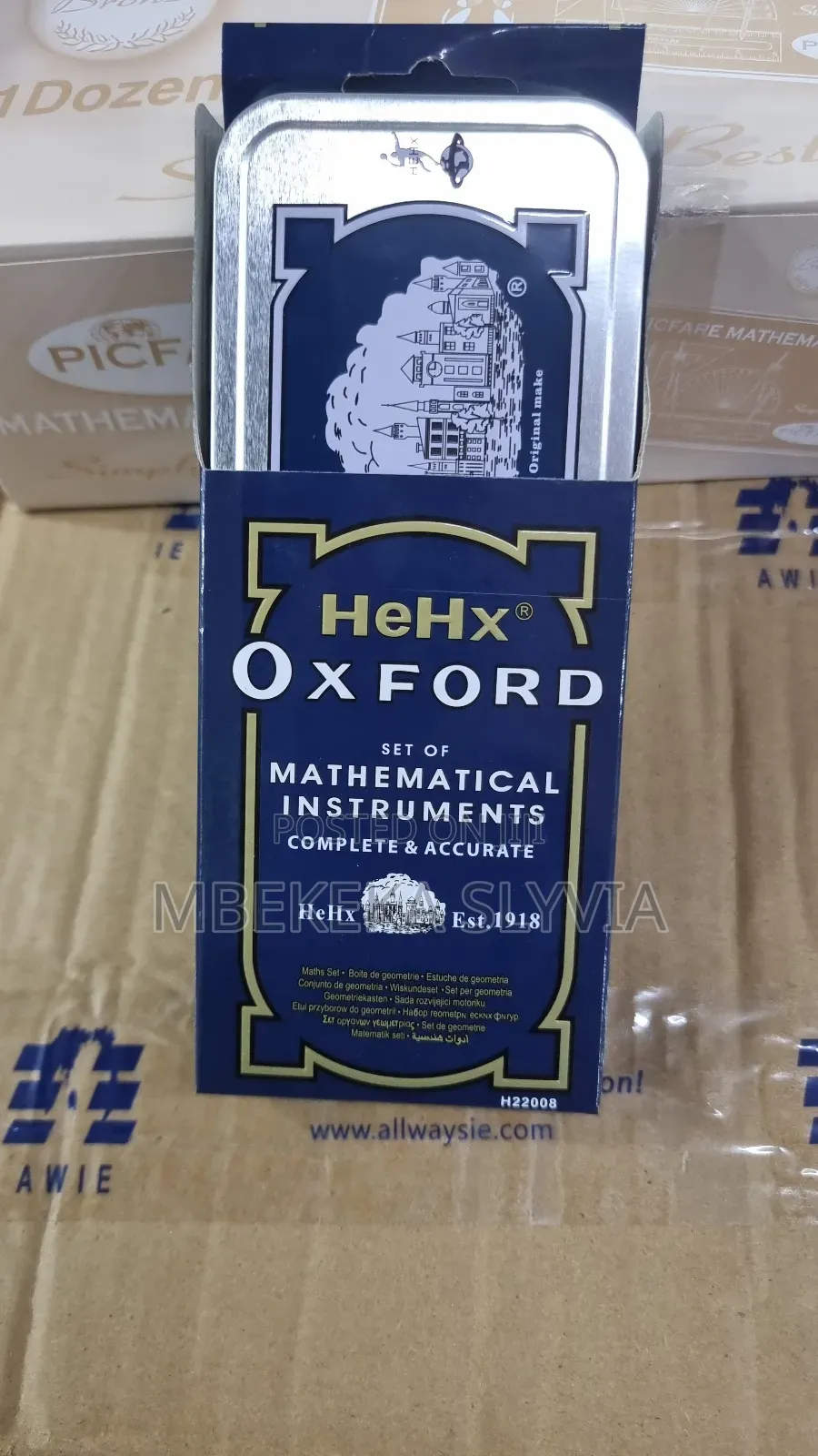 Stationary in Stationary Oxford Math Set