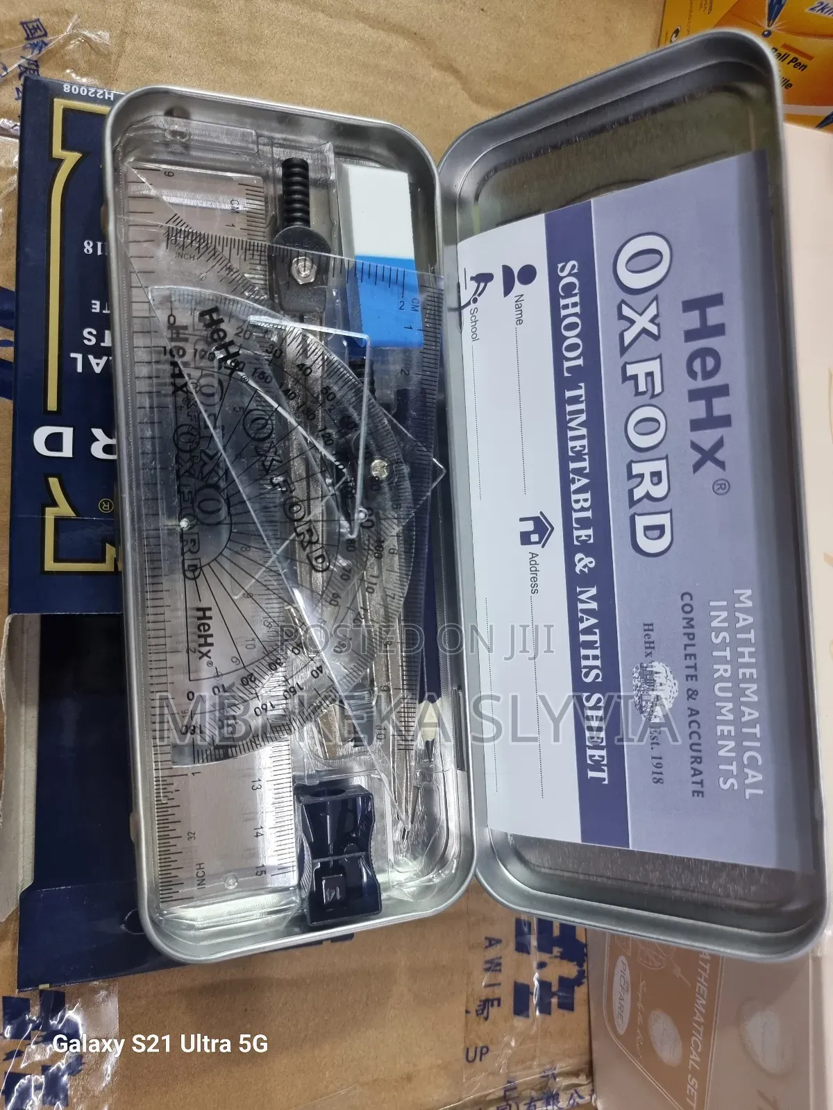 Stationary in Stationary Oxford Math Set