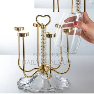Brand Metallic Glass Holder