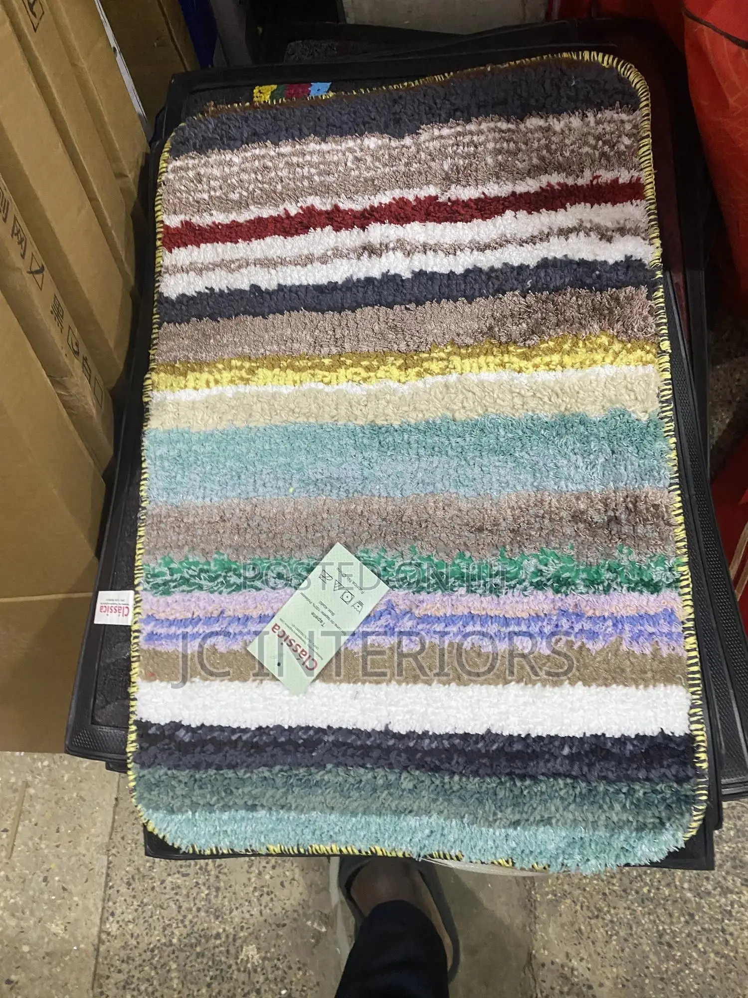 Stripped Doormat