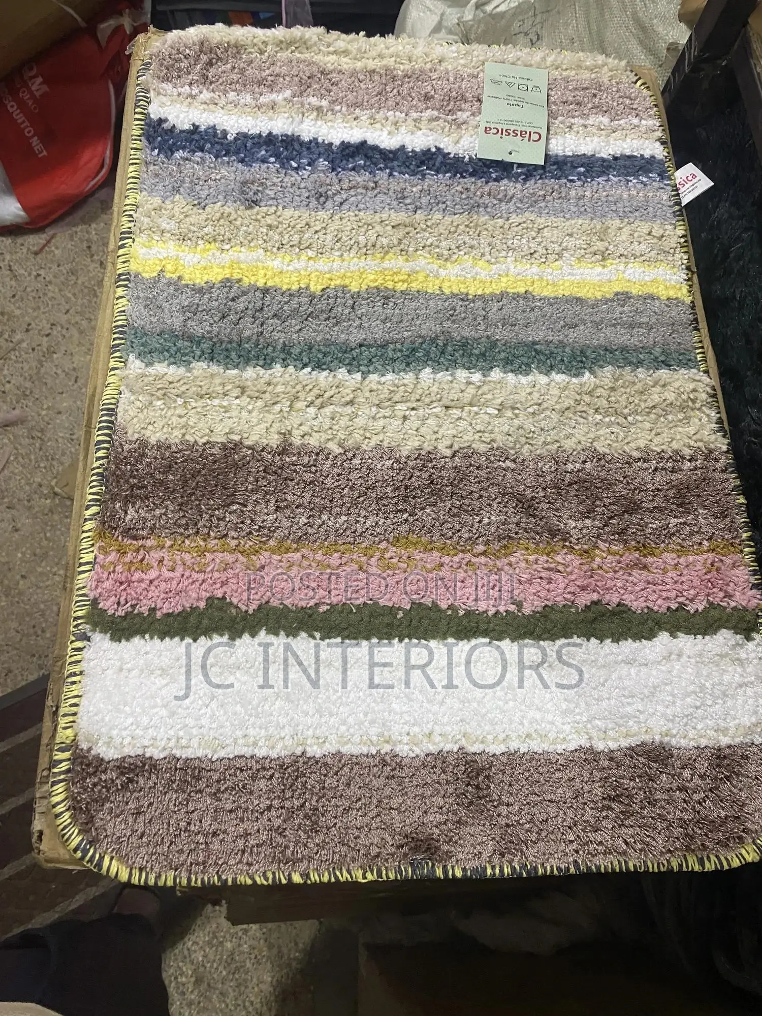 Stripped Doormat