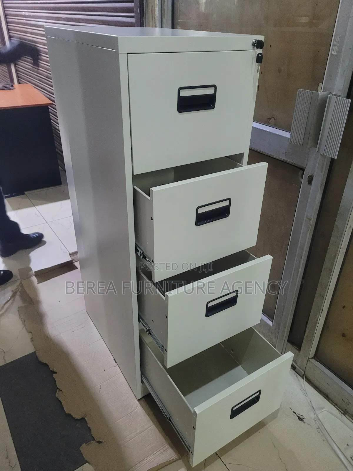 Brand New Grey Document Cabinet