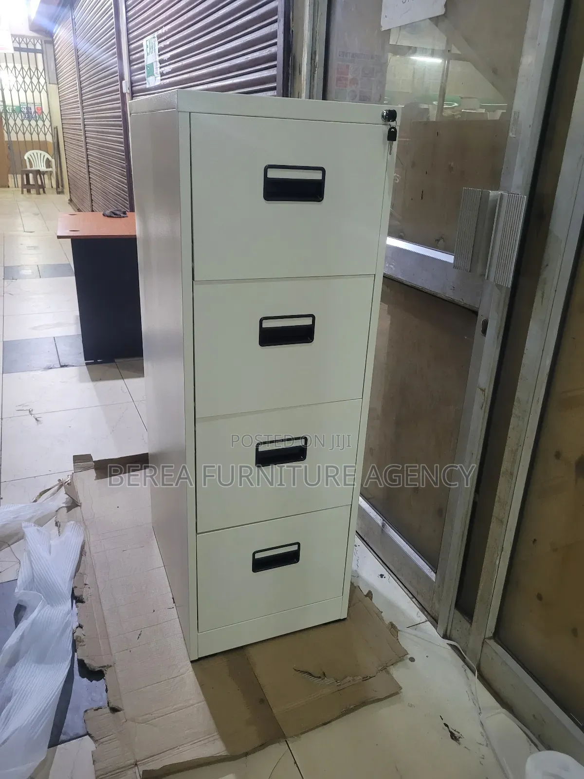 Brand New Grey Document Cabinet
