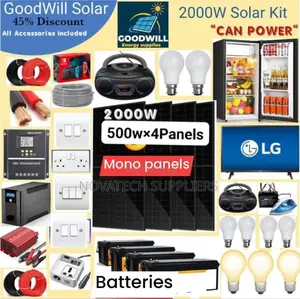 2000W Solar System Full Kit/ Germany Solar