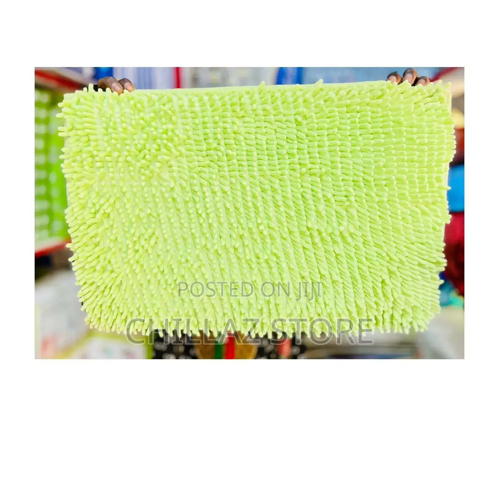 Lemon Green Door Mat.