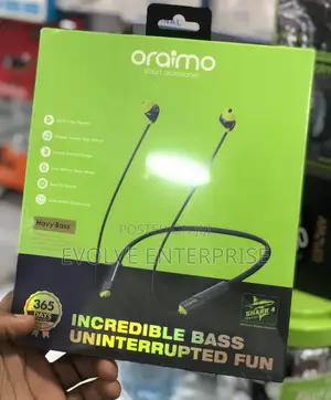 Oraimo Neckband Wireless Earphone Shark 4
