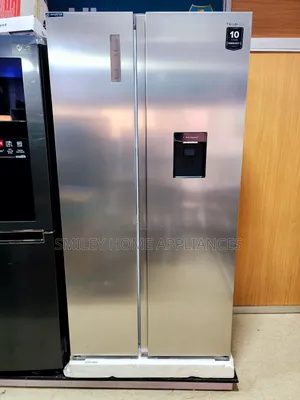 750ltrs Hisense Silver Side by Side Refrigerator