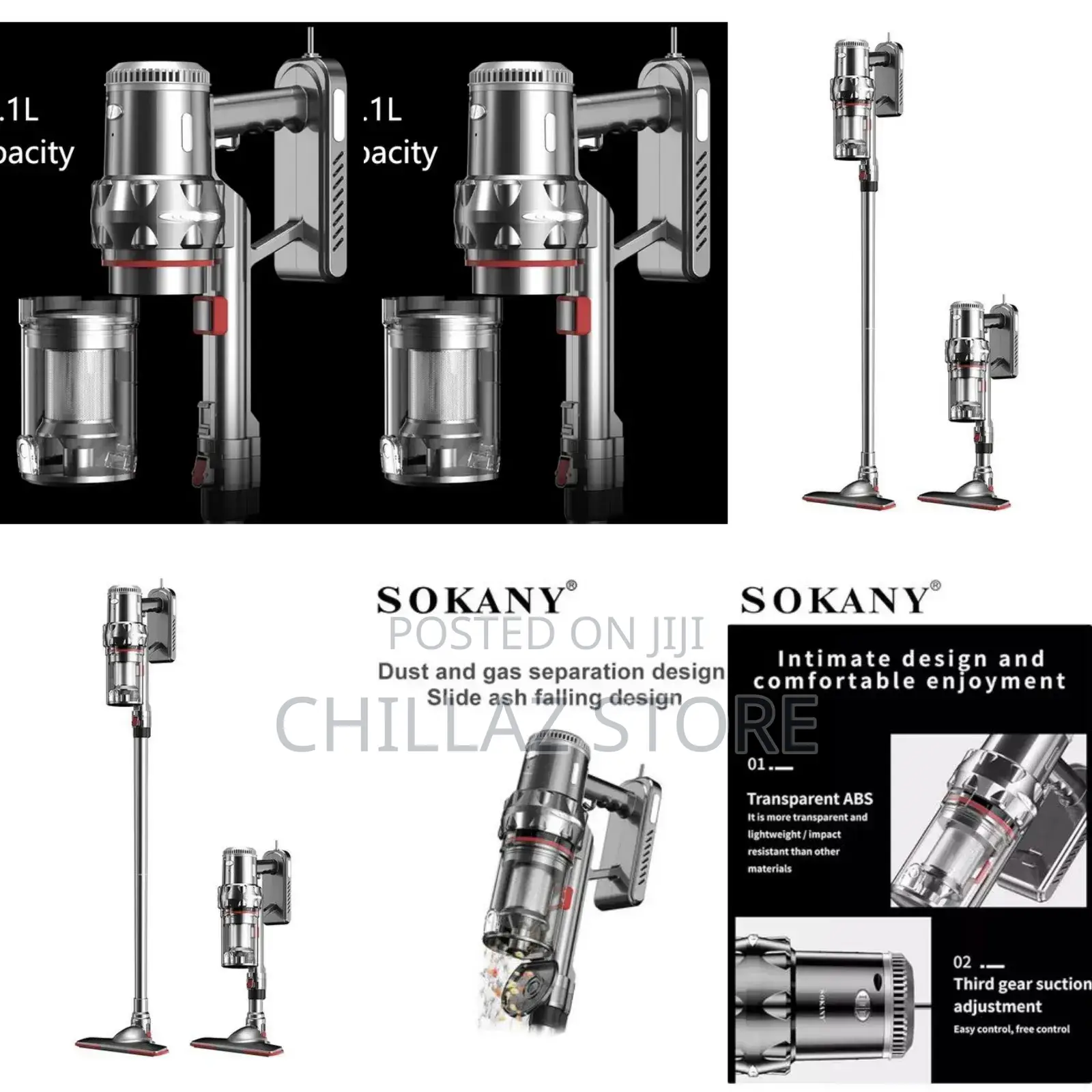 Sokany Cordless Vacuum Cleaner.