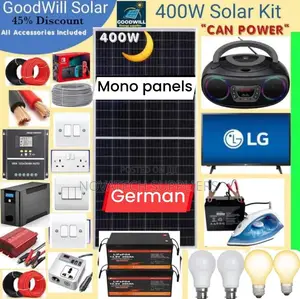 400W Solar System Full Kit / Sunshine Solar