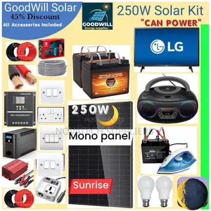 250W Solar Energy System Full Kit