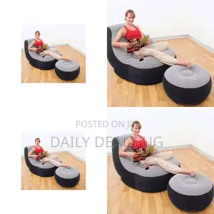Brand New Air Sofa With Foot Rest