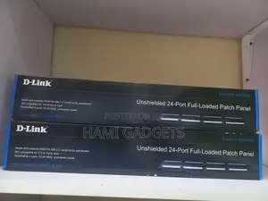 Dlink Unshielded 24port Full Loaded Patch Panel