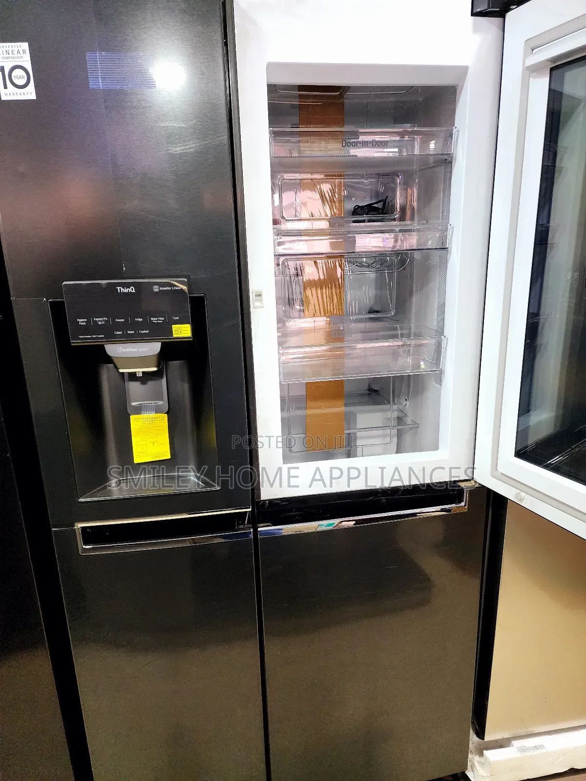 LG Knock Knock 674ltrs Refrigerator Side by Side