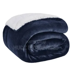 Fleece Blanket 6x6 Dark Blue