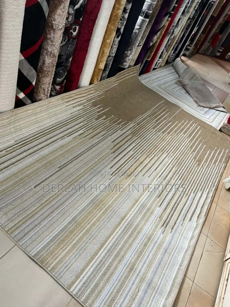 Large Carpet in Cream 2meters by 3meters