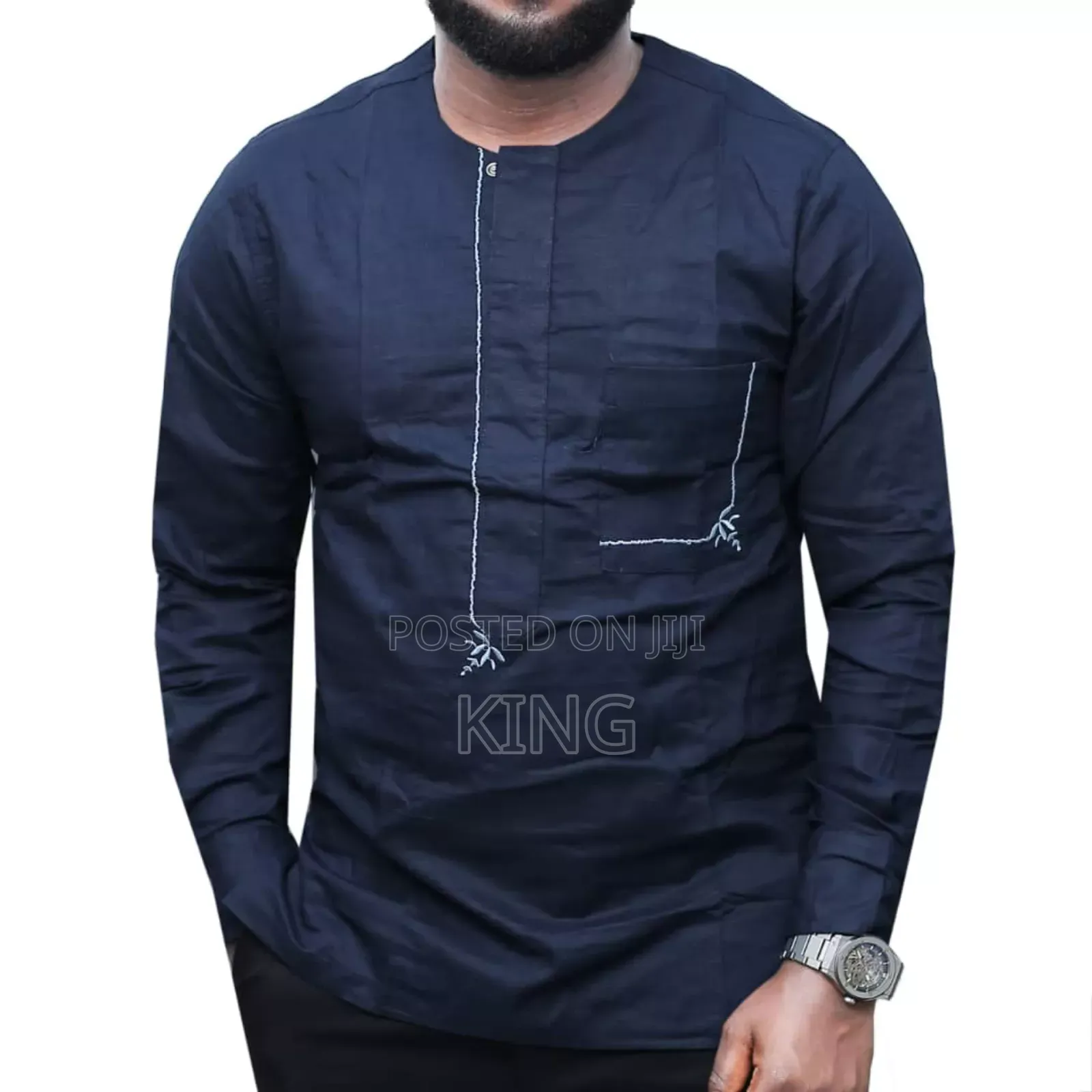 Amor Kitengi Linen African Shirt