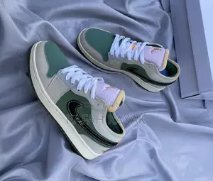 Nike Air Jordan 1 Low Craft Obsidian Sneakers