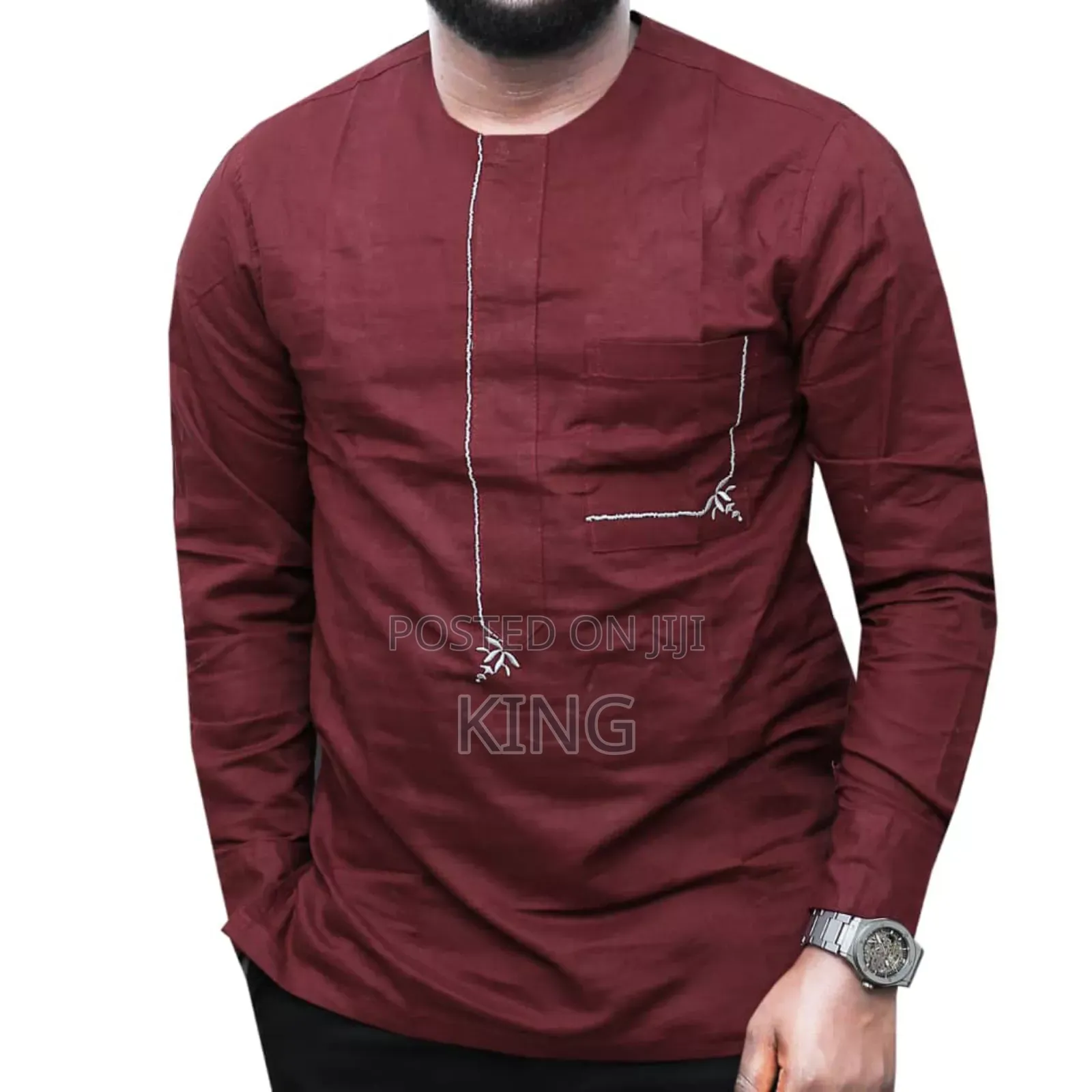 Valve Kaftan Men's African Kitengi Shirt